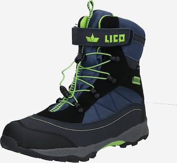 LICO Snow Boots 'Sundsvall VS' in Blue: front