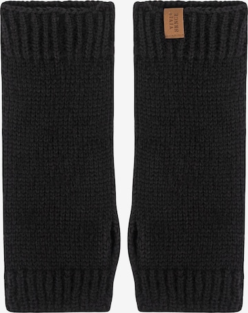 Vivisence Kurzfingerhandschuhe '7215' in Schwarz: Vorderseite