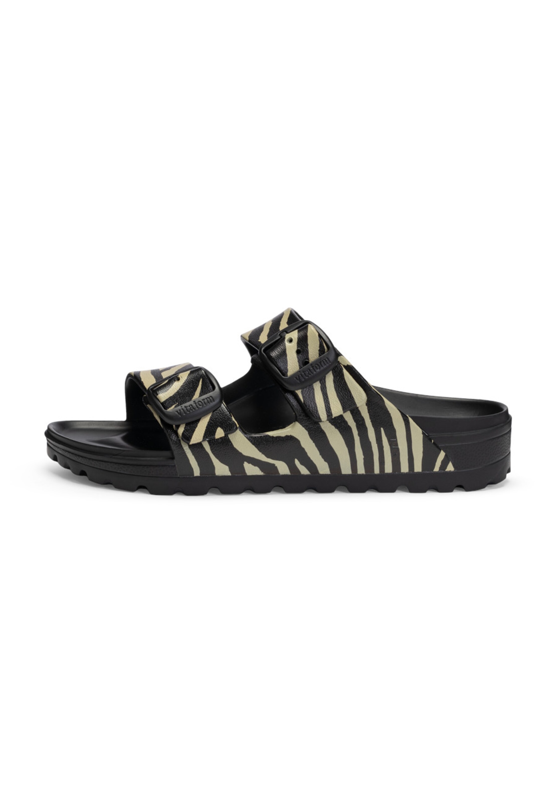 VITAFORM Mules in Black