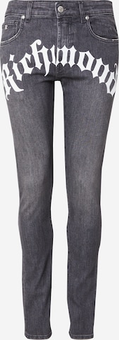 Slimfit Jeans di John Richmond in nero: frontale