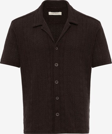 Antioch Regular fit Button Up Shirt in Brown: front