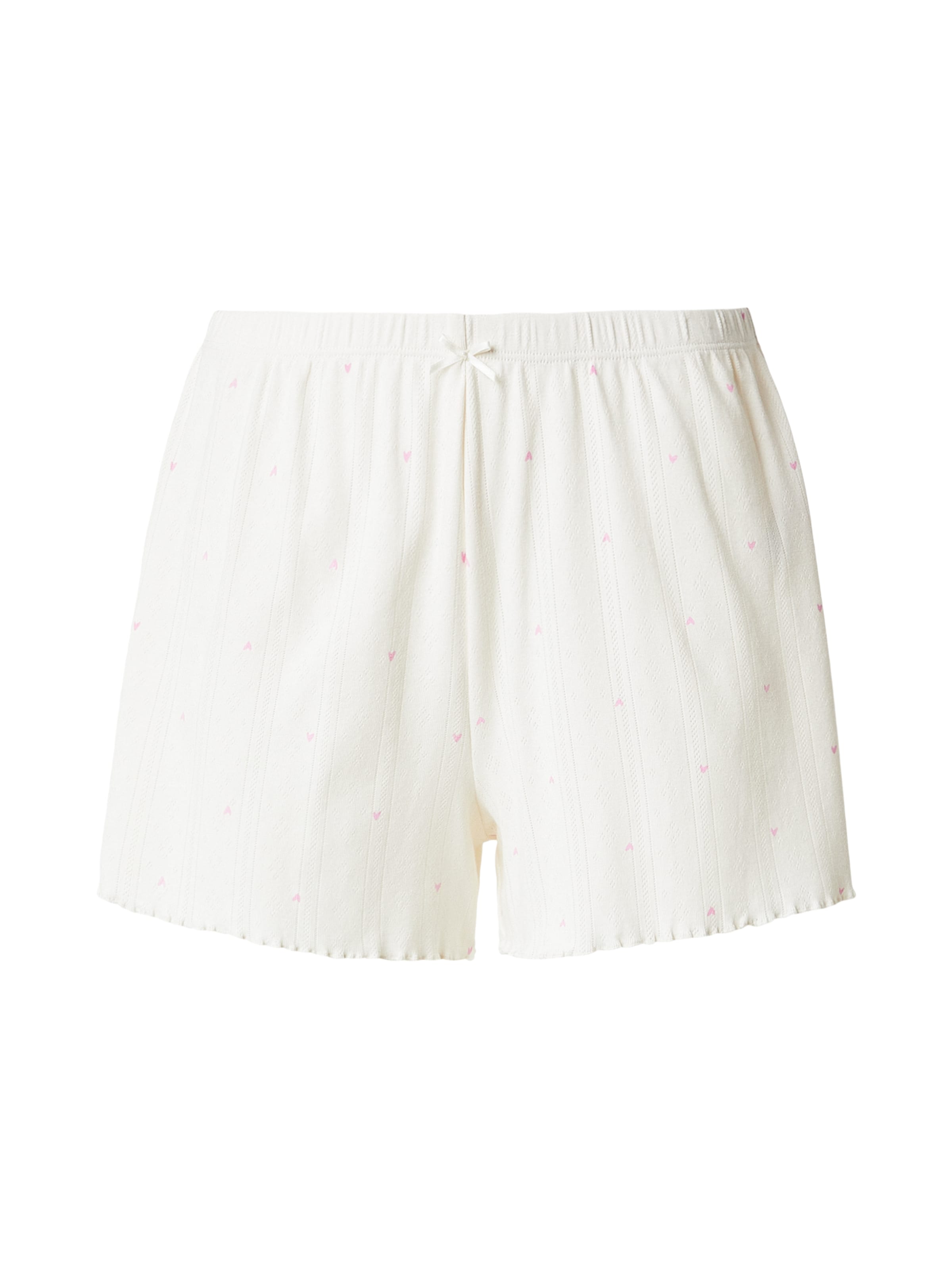 Hunkemöller Spodnji del pižame | bela barva: sprednja stran