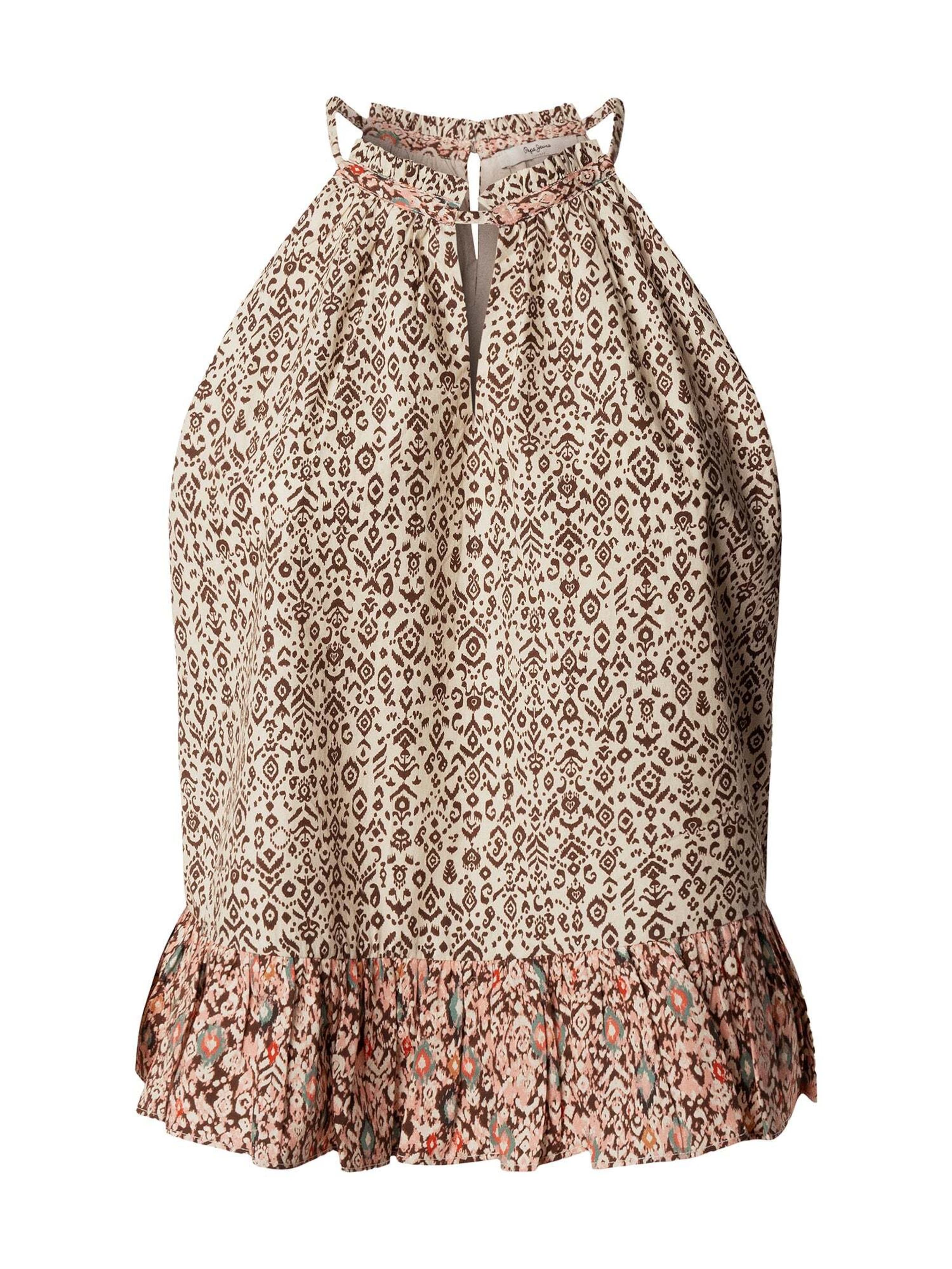 Pepe Jeans Top 'Dona' in Braun: Vorderseite