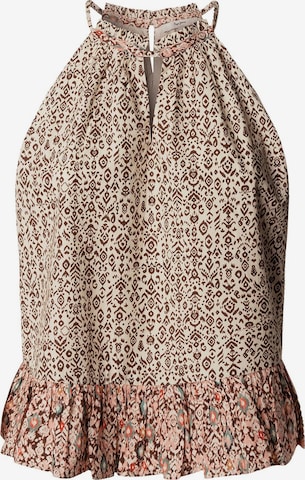 Top 'Dona' di Pepe Jeans in marrone: frontale