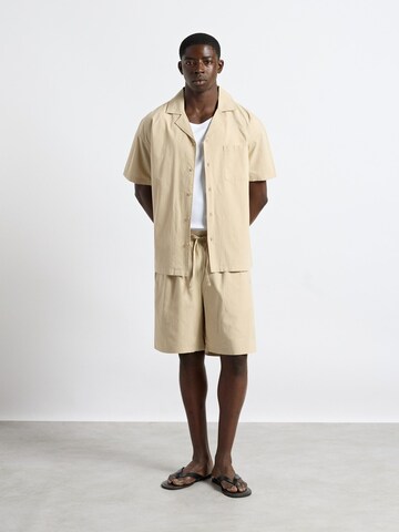 Burocs Regular Fit Hemd‌‌‌‌‌ in Beige