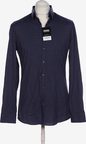 JAKE*S Button Up Shirt in L in Blue: front