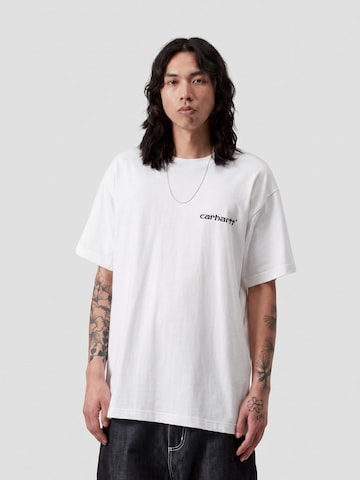T-Shirt 'S/S CAPS T-SHIRT WHITE' Carhartt WIP en blanc : devant