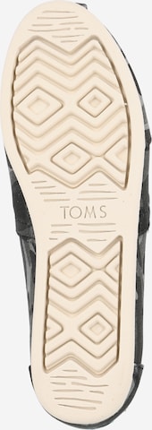 Slip on 'ALPARGATA' TOMS en noir