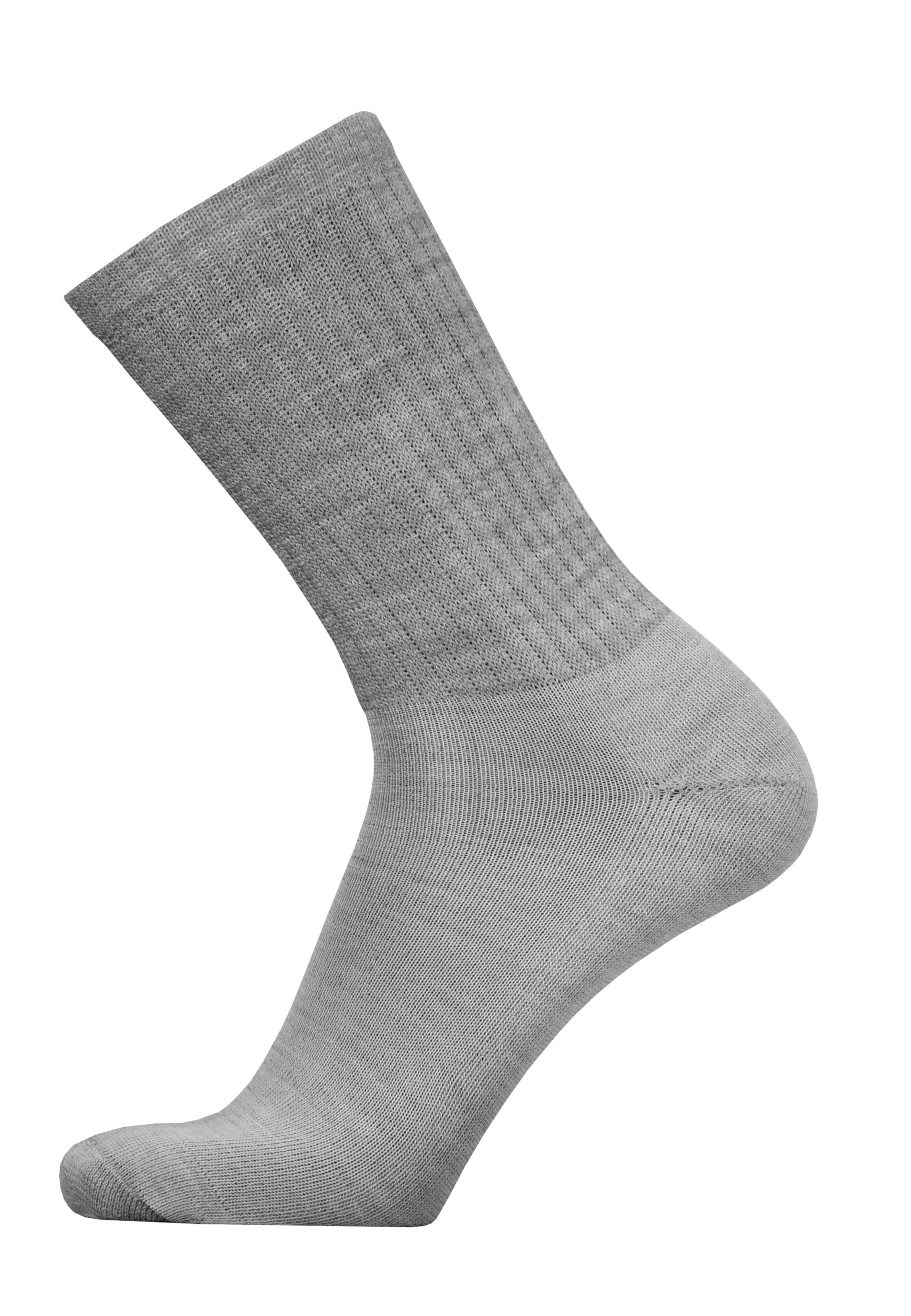 Uphill Sport Socken 'MERINO SPORT' in Grau: Vorderseite