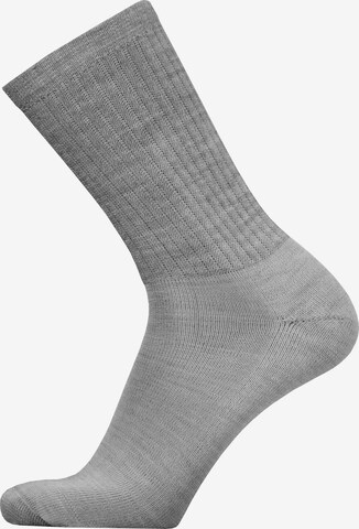 Uphill Sport Socken 'MERINO SPORT' in Grau: Vorderseite