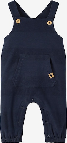 NAME IT Dungarees 'SUPAR' in Blue: front