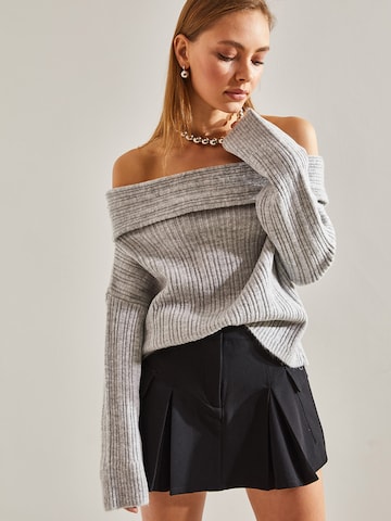 pilka Bianco Lucci Megztinis