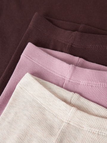 NAME IT Skinny Leggings i brun