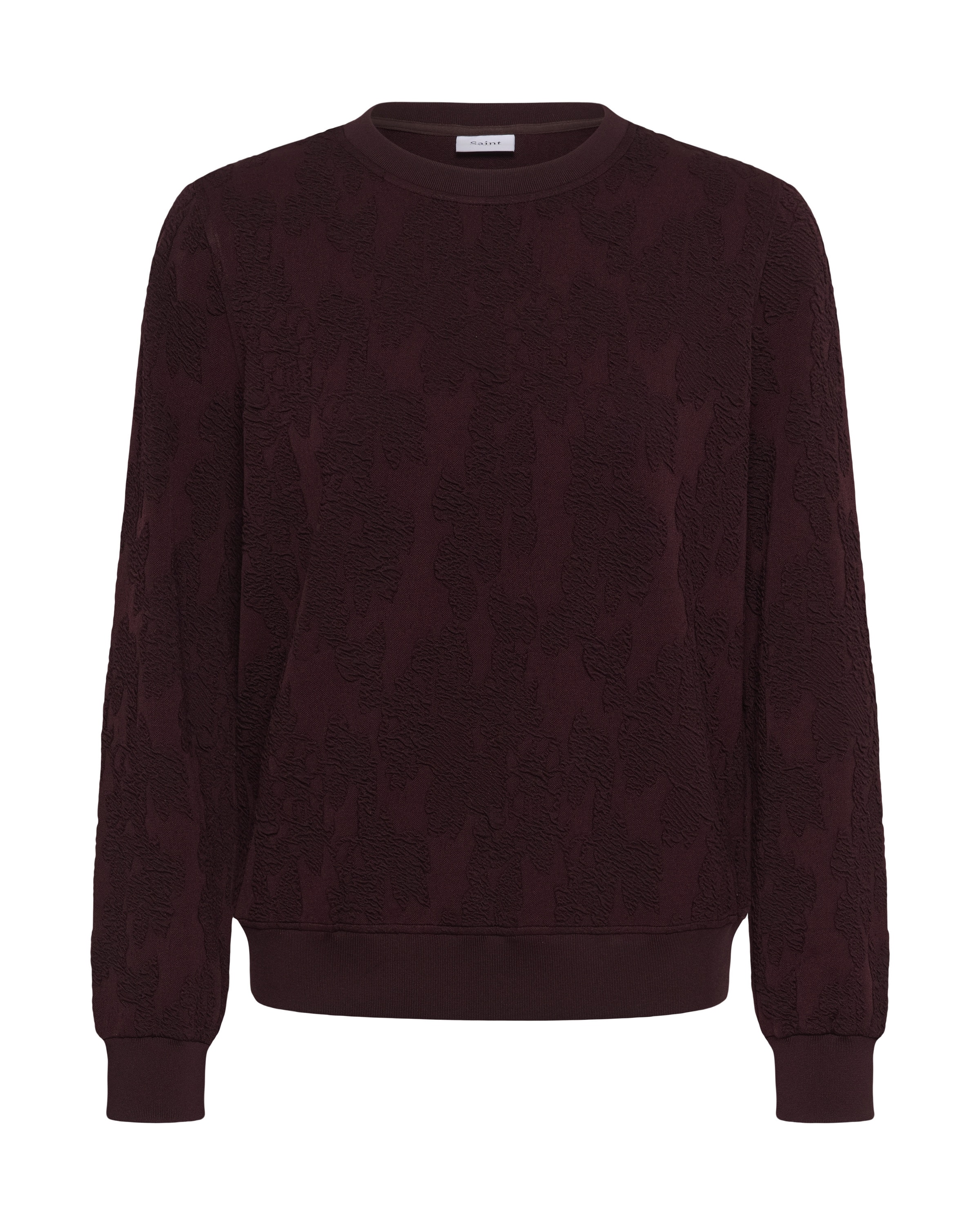 SAINT TROPEZ Pullover in Rot: Vorderseite