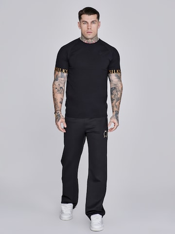 T-Shirt SikSilk en noir