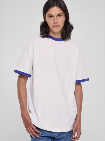 Urban Classics Shirt in Wit: voorkant