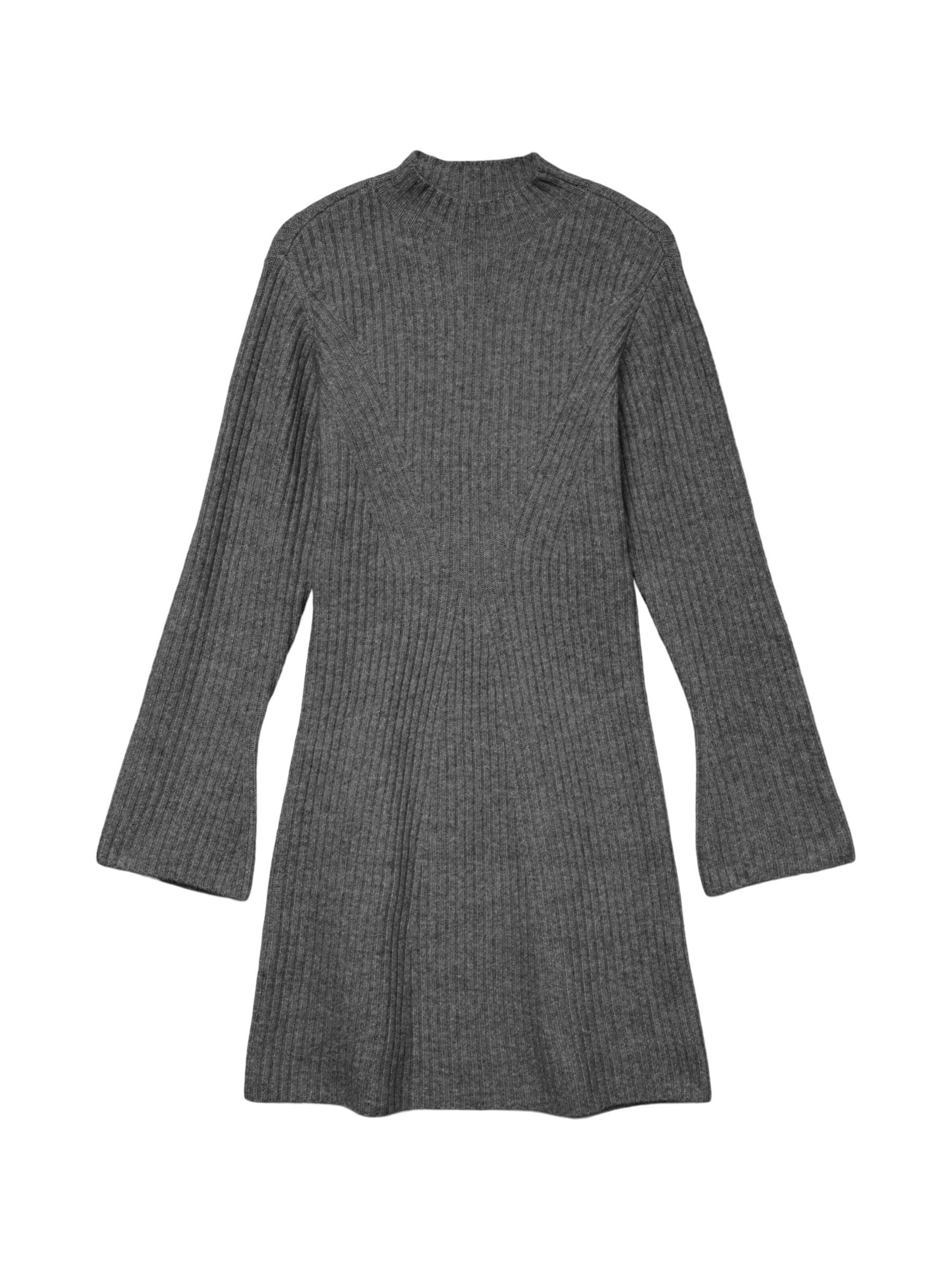 Robes en maille 'Awlina' VERO MODA en gris : devant