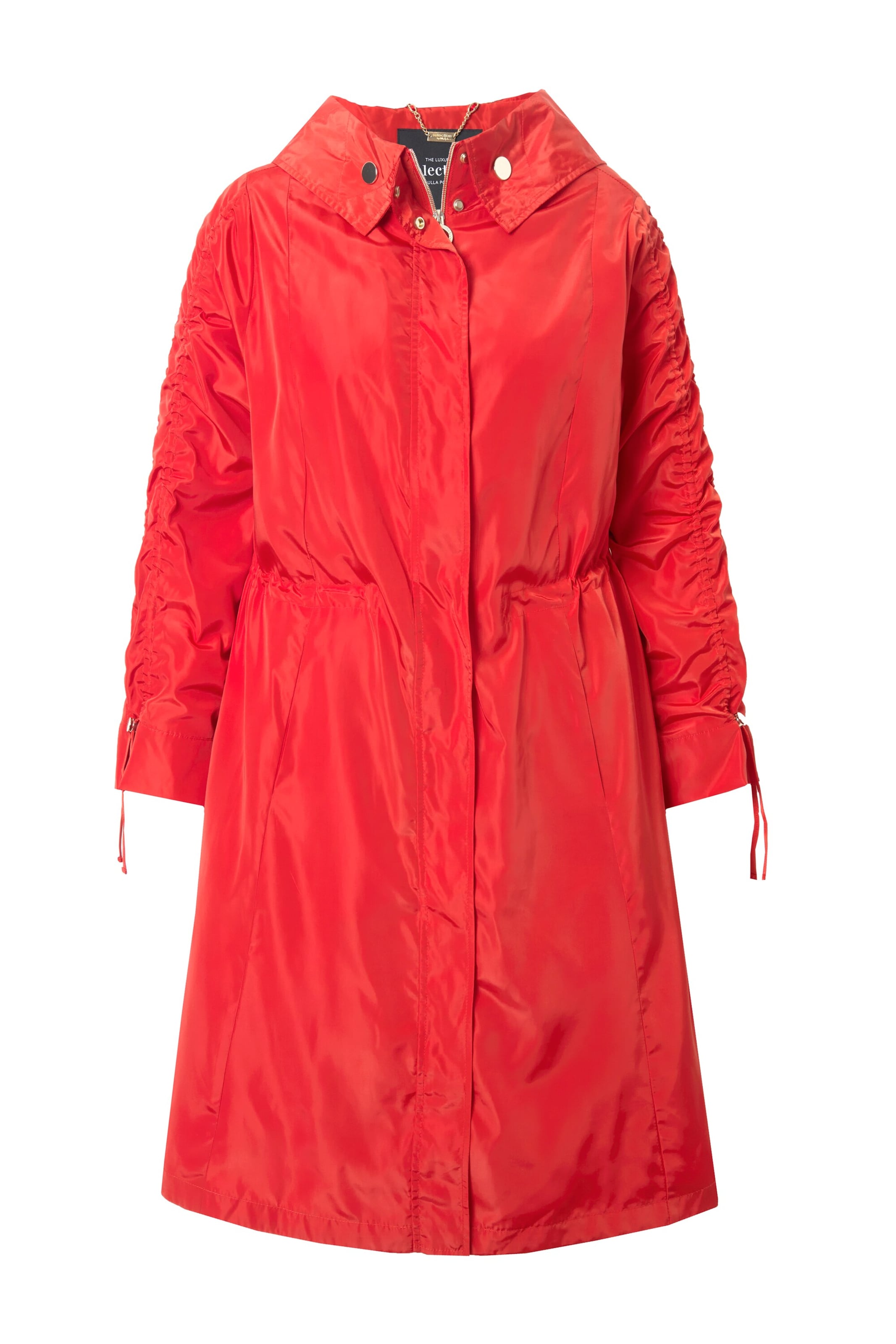 Ulla Popken Tussenmantel in Rood: voorkant