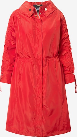 Manteau mi-saison Ulla Popken en rouge : devant