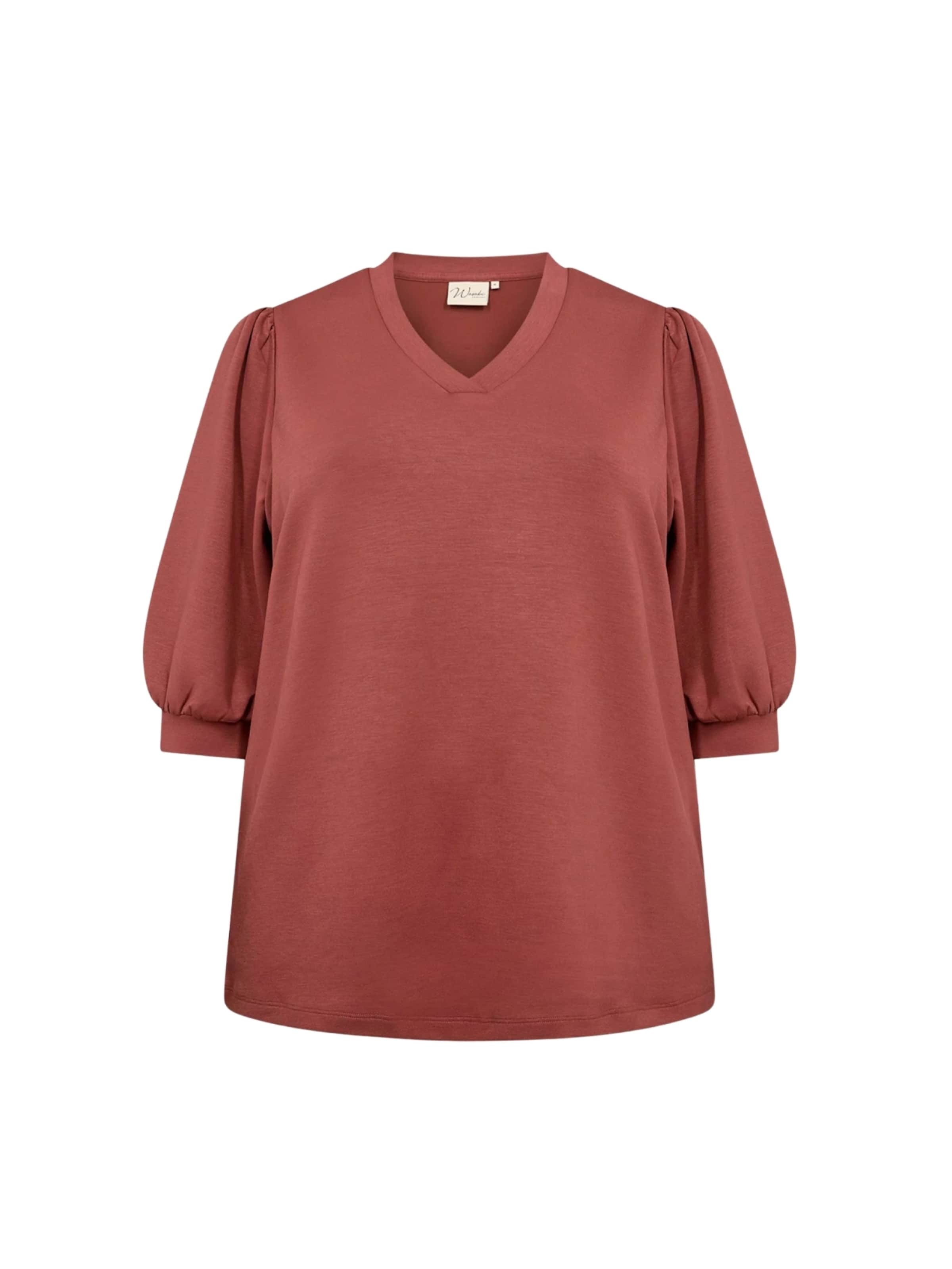 Wasabi Concept Bluse i rød: forside