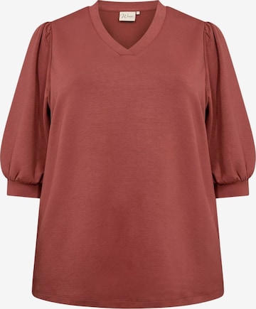 Camicia da donna di Wasabi Concept in rosso: frontale