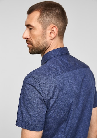 s.Oliver Slim Fit Hemd in Blau