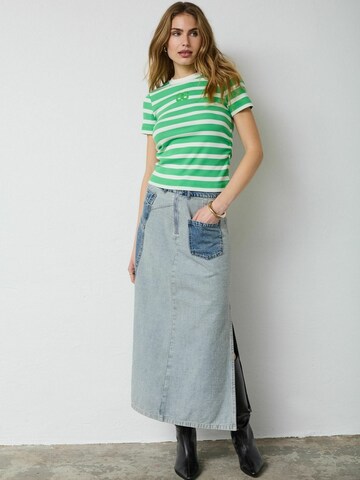 Top ' GrannyCC ' di co'couture in verde