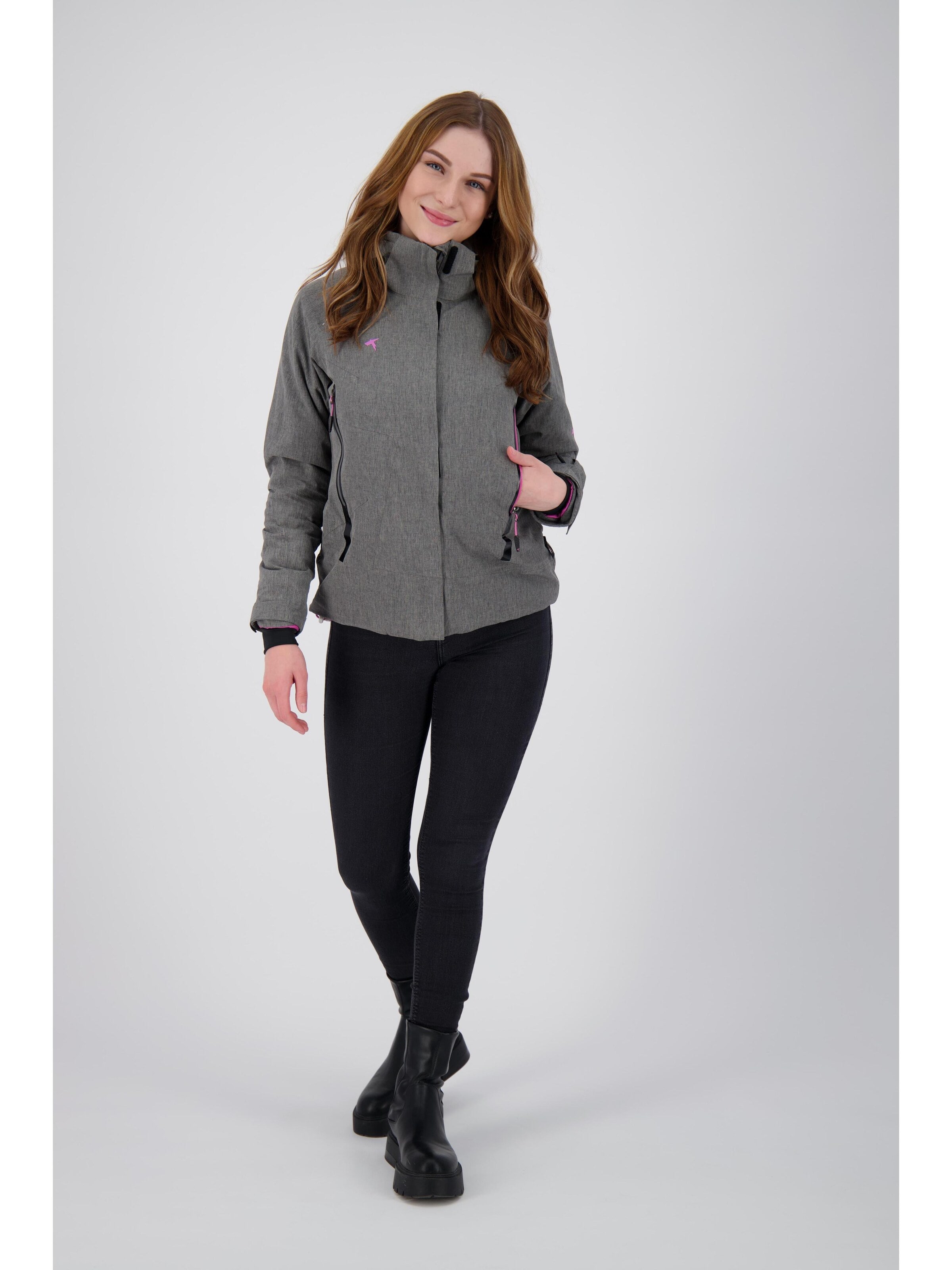 deproc Winterjacke 'CALGARY WINTER WMN'‌‌‌‌‌‌‌ in Grau