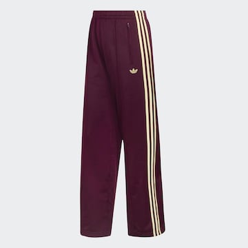 Loosefit Pantalon 'Firebird' ADIDAS ORIGINALS en rouge