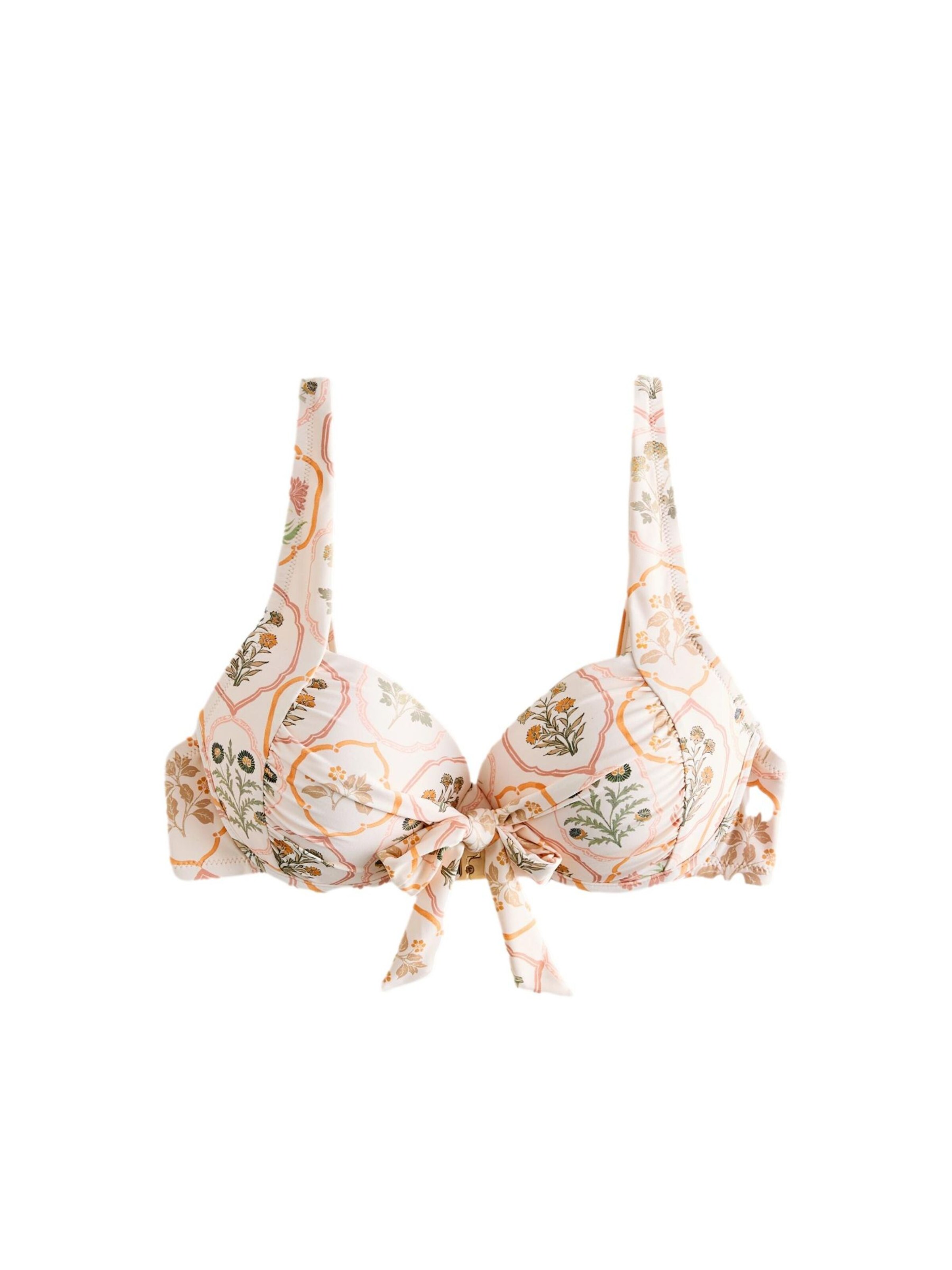 Next Bikinitop in Beige: Vorderseite