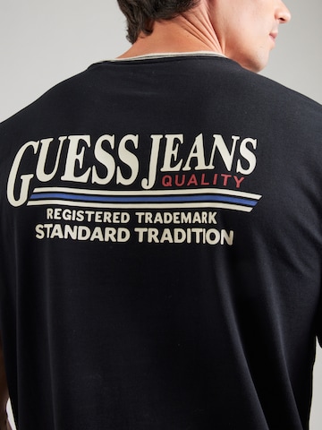 juoda GUESS JEANS Marškinėliai