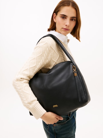 TOMMY HILFIGER Nakupovalna torba | črna barva