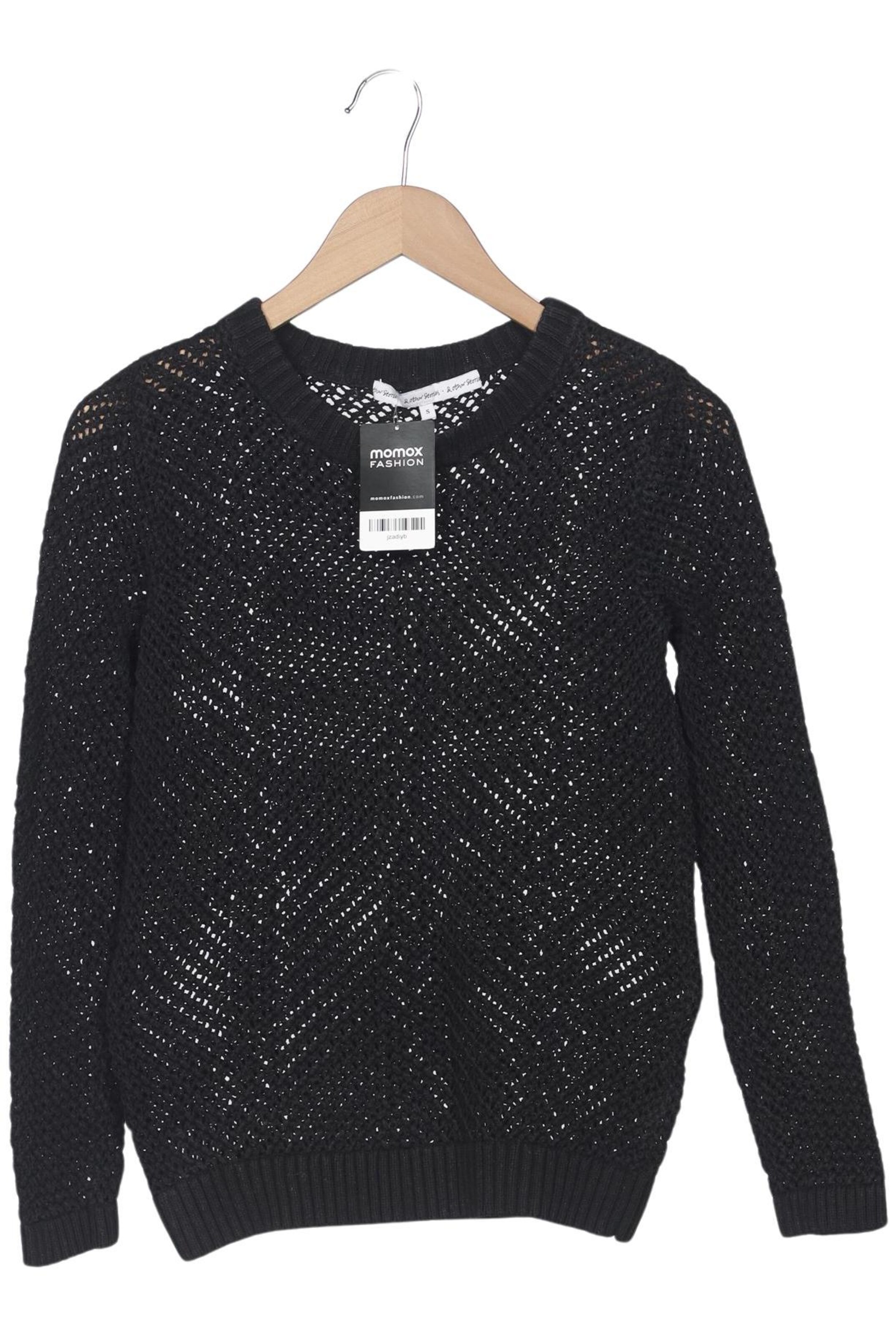 & Other Stories Sweater & Cardigan in S in Black: front