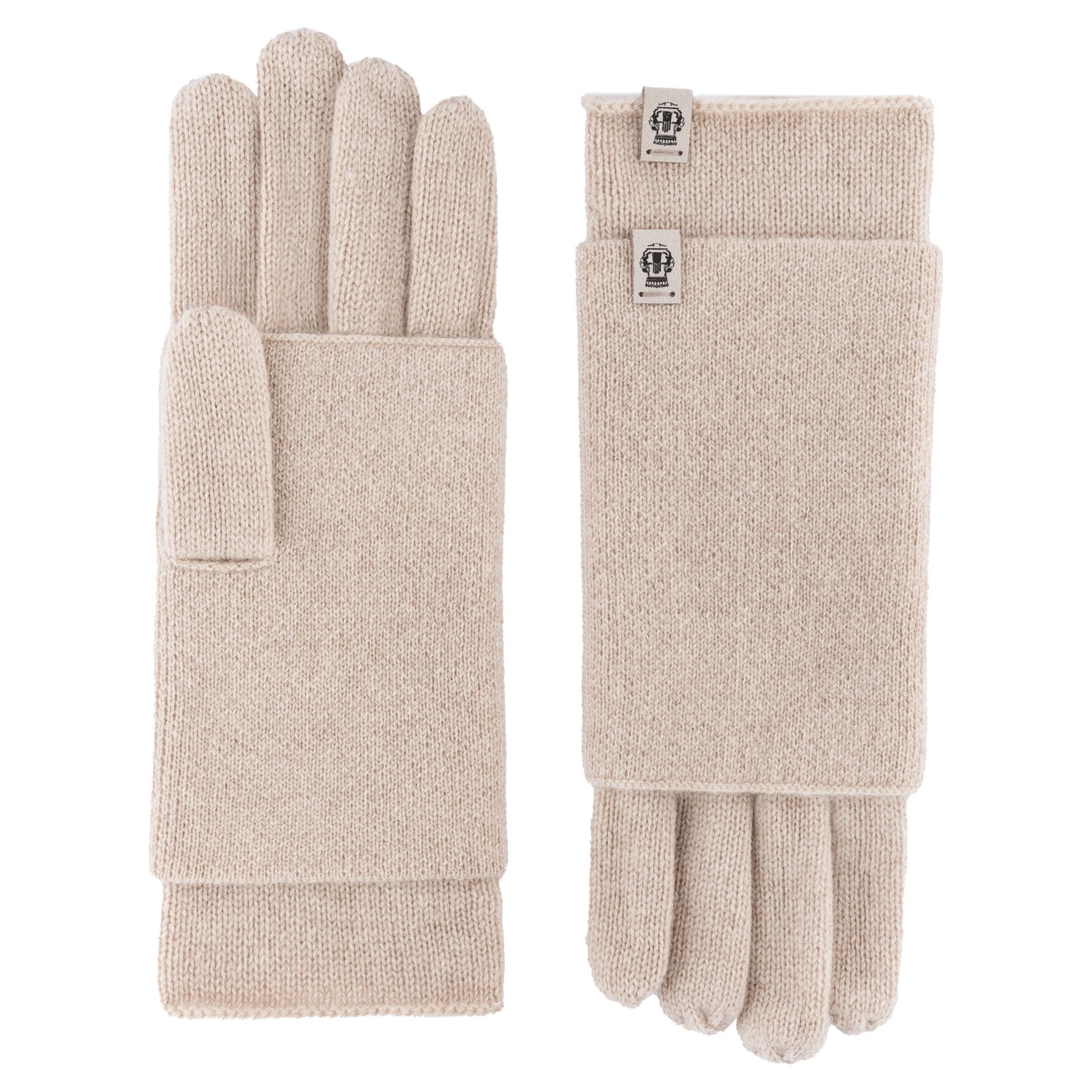 Roeckl Handwarmers 'WINTER DREAM' in Beige: voorkant