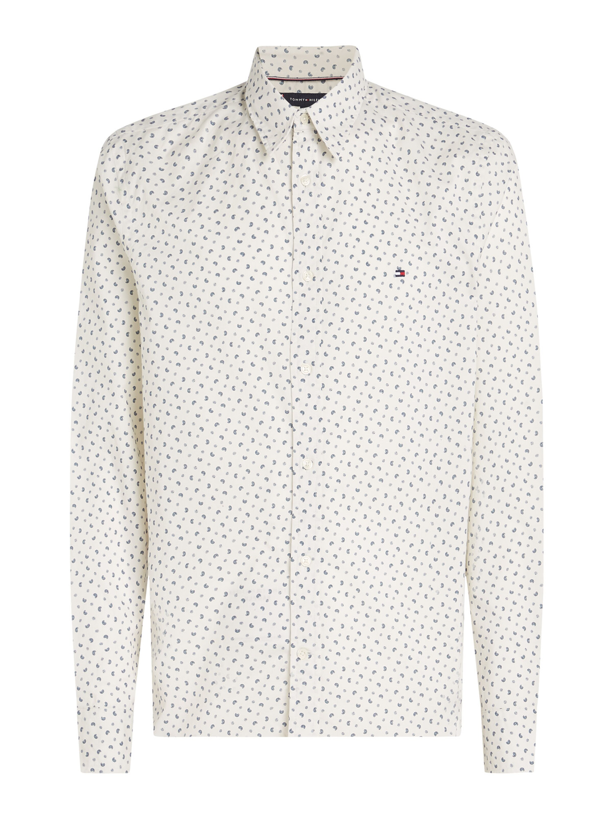 Regular fit Cămașă de la TOMMY HILFIGER pe alb: față