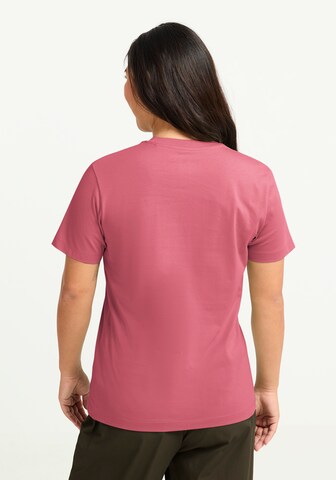 JACK WOLFSKIN Performance Shirt in Pink