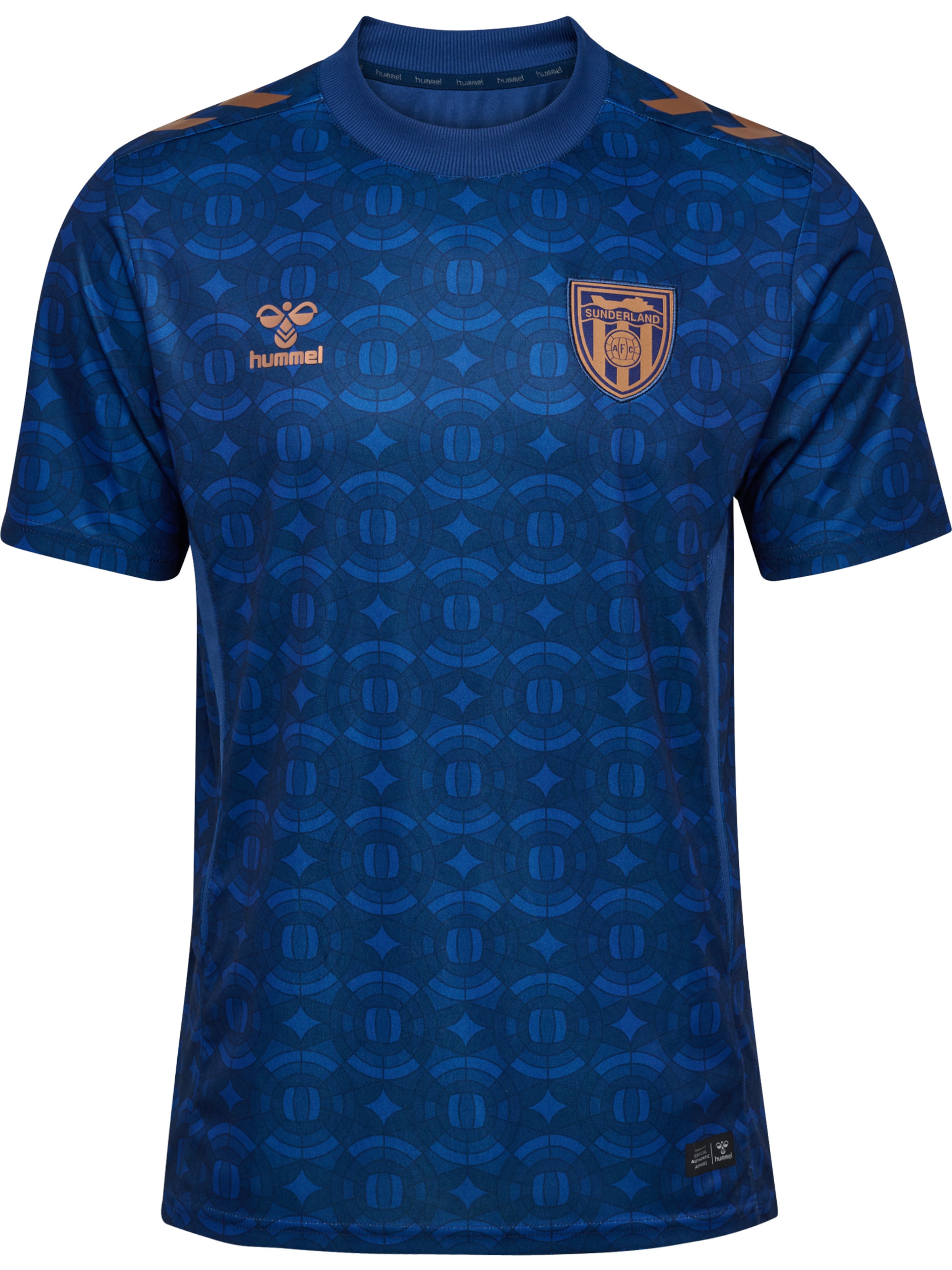Hummel Functioneel shirt in Blauw: voorkant