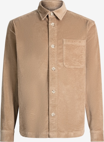 JOOP! Jeans Regular fit Business shirt in Brown: front