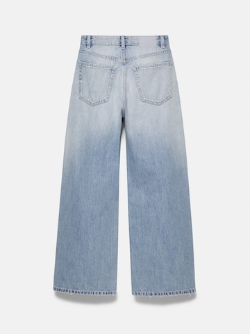 Pull&Bear Baggy Farmer - kék