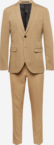 Costume 'Franco' JACK & JONES en beige : devant