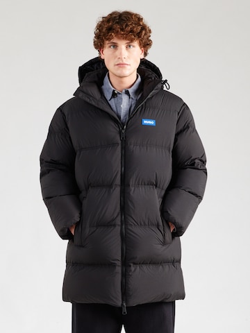 Manteau d’hiver 'Bodi' HUGO en noir : devant