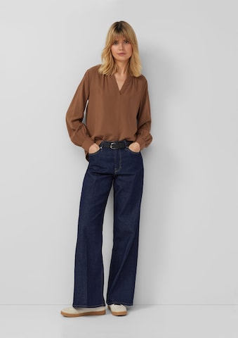 s.Oliver Blouse in Bruin