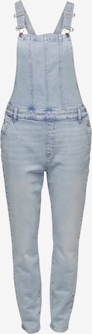 ONLY Regular Tuinbroek jeans 'PERCY' in Blauw: voorkant
