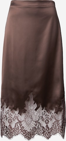 VERO MODA - Falda 'VMSALLY' en marrón: frente