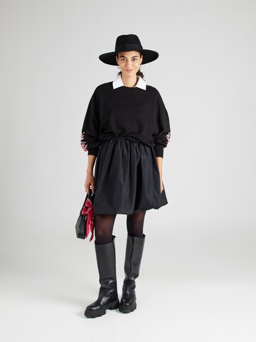 ONLY Sweatshirt 'ONLBROOKE' in Zwart