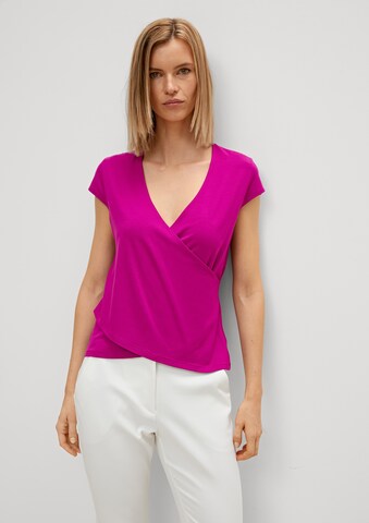 COMMA Shirt in Pink: predná strana