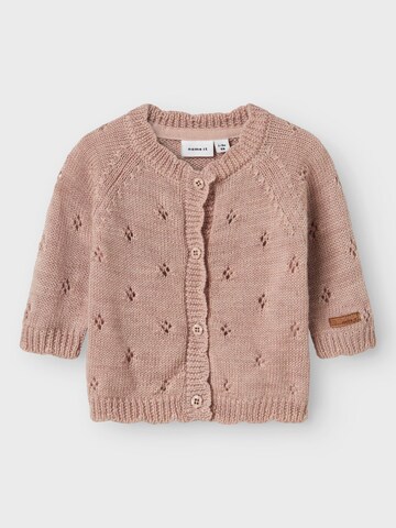 NAME IT Gebreid vest in Roze