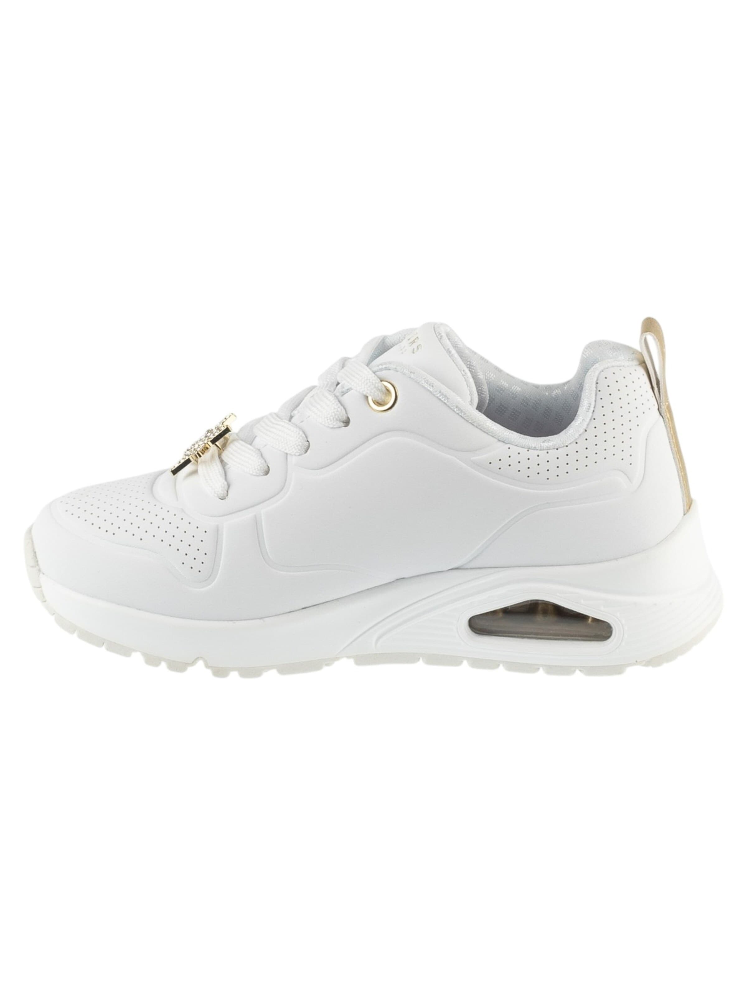 Baskets 'Uno Gen1 - Trendy Jewels' SKECHERS en blanc
