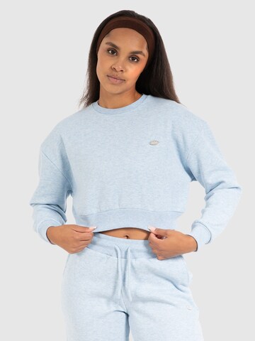 Smilodox Sweatshirt 'Amelia' in Blauw: voorkant