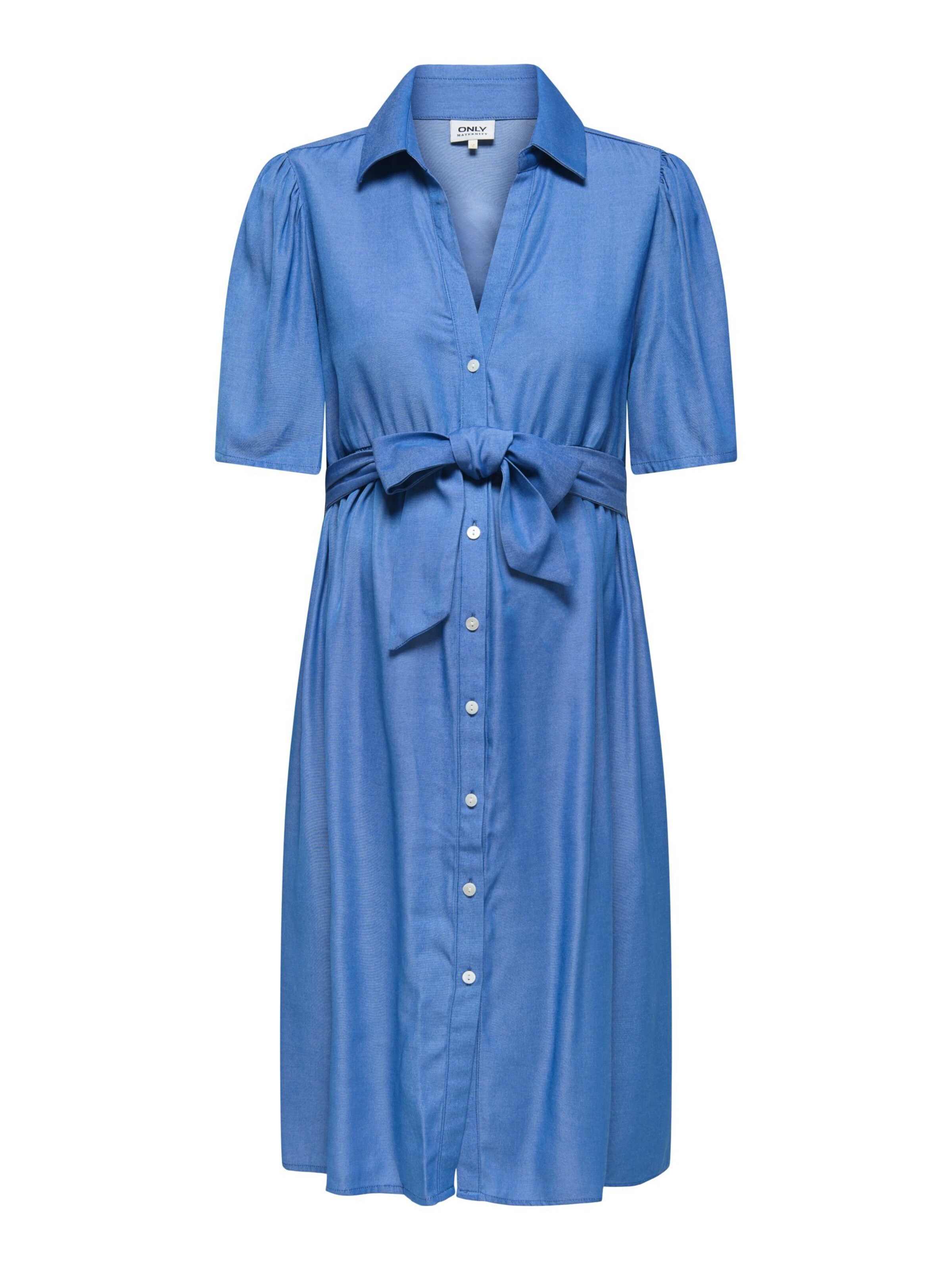 Only Maternity - Vestido 'OLMPani' en azul: frente